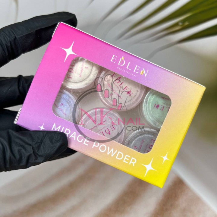 Набір втирок Edlen, 6 шт